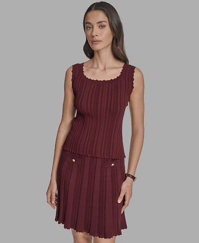 Bcbg Women's Textured-Knit Tank