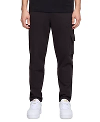 Puma Men's Ess Regular-Fit Logo Embossed Fleece Cargo Pants