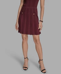 Bcbg Women's Textured-Knit Mini Skirt