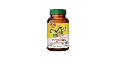 MegaFood MegaFlora Probiotic with Turmeric, 60 Caps