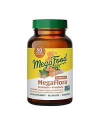 Megafood Megaflora Probiotic With Turmeric 60 Caps