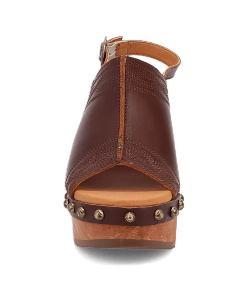 Dingo Women's Clover Wooden Sandal