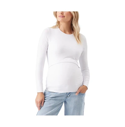 Ripe Maternity Maternity Ripe Luxe Knit Nursing Top