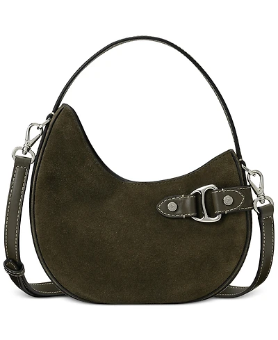 Lauren Ralph Lauren Tasha Mini Suede Crossbody Bag