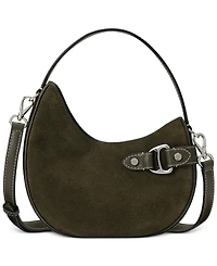 Lauren Ralph Lauren Tasha Mini Suede Crossbody Bag