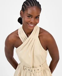 Rachel Roy Women's Tory Cotton Halter Midi Dress