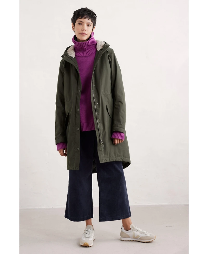 Seasalt Cornwall Women's Plant Hunter Raincoat