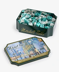 Frango Chocolates Marshall Field's Holiday Clock Tin Milk Mint Chocolates, 14 Oz