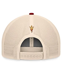Top of the World Men's Maroon/Natural Arizona State Sun Devils Bennett Trucker Adjustable Hat