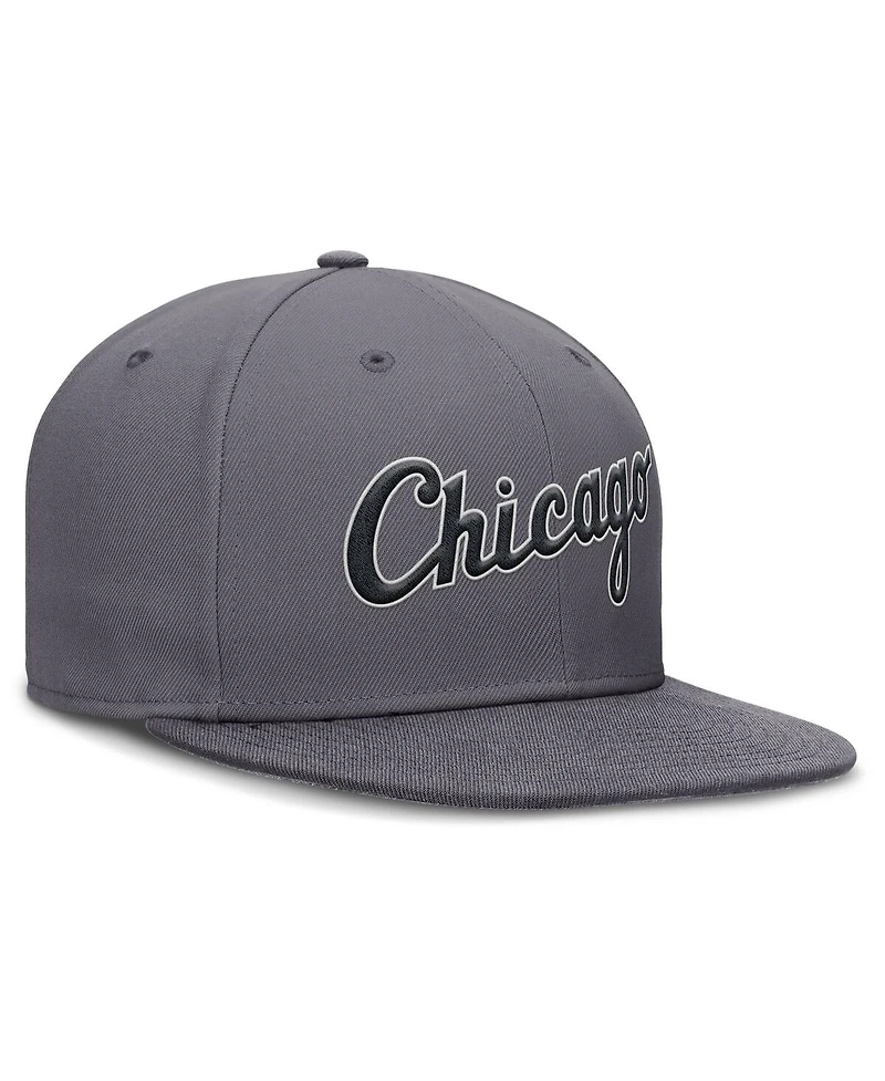 Nike Men's Gray Chicago White Sox Performance True Fitted Hat