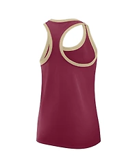 Nike Women's Garnet Florida State Seminoles Primetime Racerback Tri-Blend Tank Top