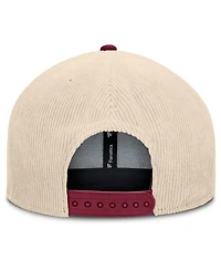 Fanatics Men's Cream Atlanta United Fc Tempo Corduroy Snapback Hat
