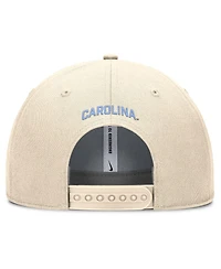 Jordan Men's Natural North Carolina Tar Heels Rise Primetime Performance Trucker Adjustable Hat