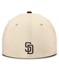 Nike Men's Natural/Brown San Diego Padres Statement Rise Performance Flex Hat