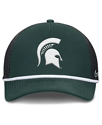 Nike Men's Green Michigan State Spartans Rise Primetime Trucker Adjustable Hat