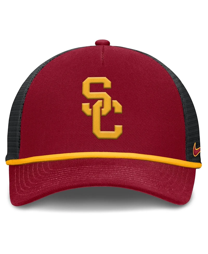 Nike Men's Cardinal Usc Trojans Rise Primetime Trucker Adjustable Hat