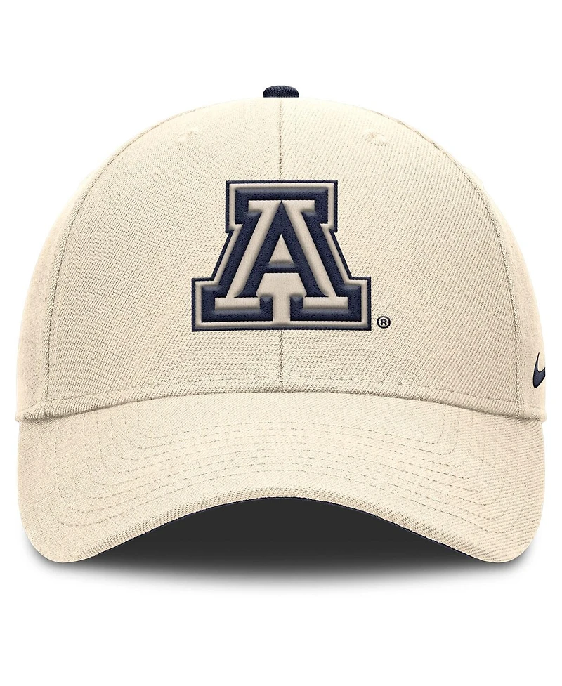 Nike Men's Natural Arizona Wildcats Rise Primetime Performance Trucker Adjustable Hat