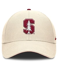 Nike Men's Natural Stanford Cardinal Rise Primetime Performance Trucker Adjustable Hat