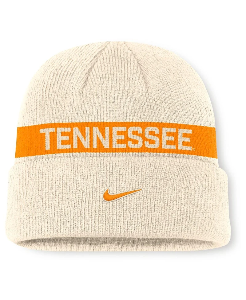 Nike Men's Natural Tennessee Volunteers Peak Primetime Utility Cuffed Knit Hat