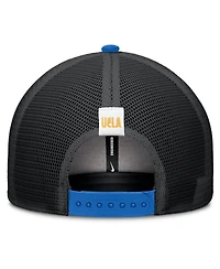 Nike Men's Blue/Black Ucla Bruins Legacy Arch Rise Performance Trucker Adjustable Hat