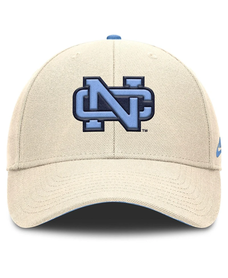 Nike Men's Natural North Carolina Tar Heels Rise Legacy Adjustable Hat