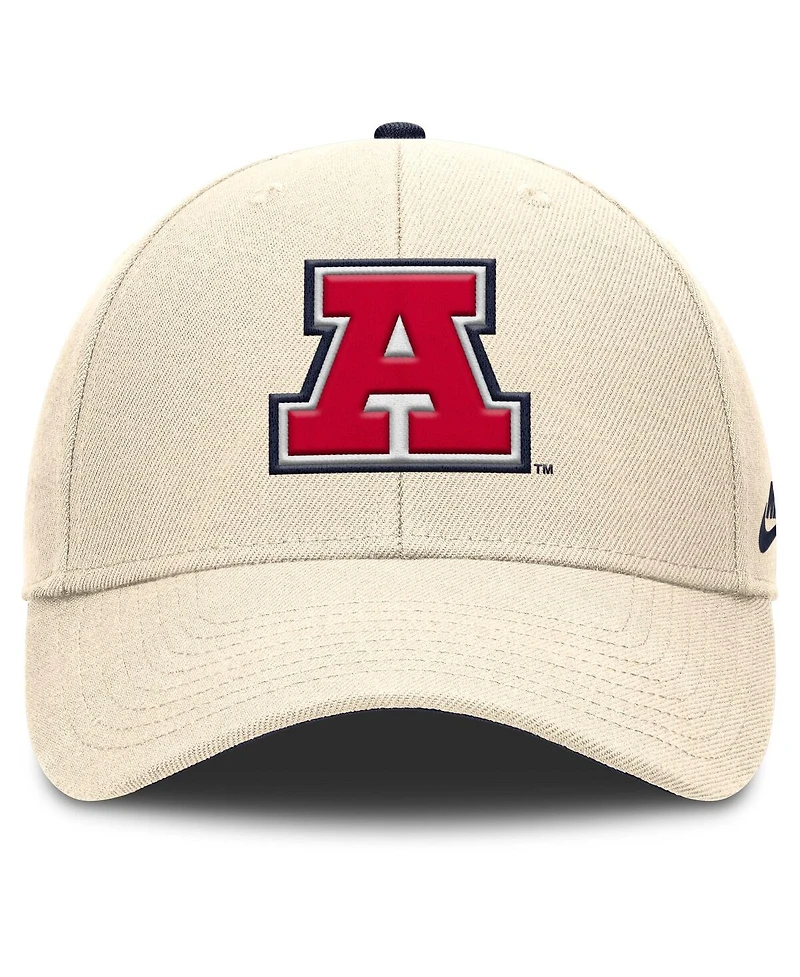 Nike Men's Natural Arizona Wildcats Rise Legacy Adjustable Hat