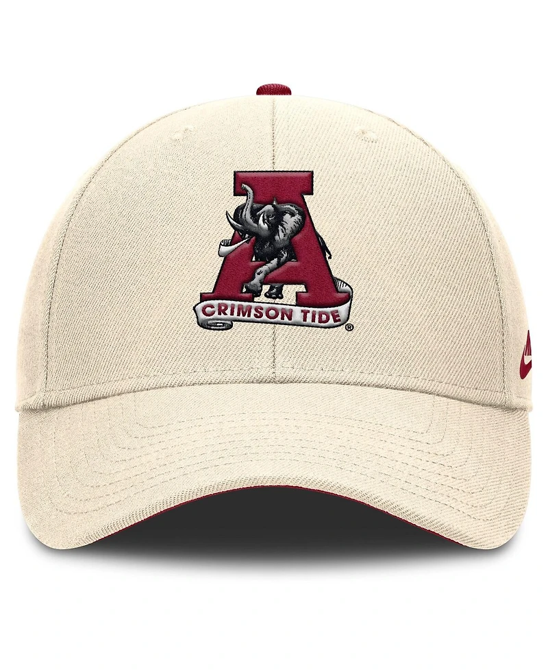 Nike Men's Natural Alabama Crimson Tide Rise Legacy Adjustable Hat