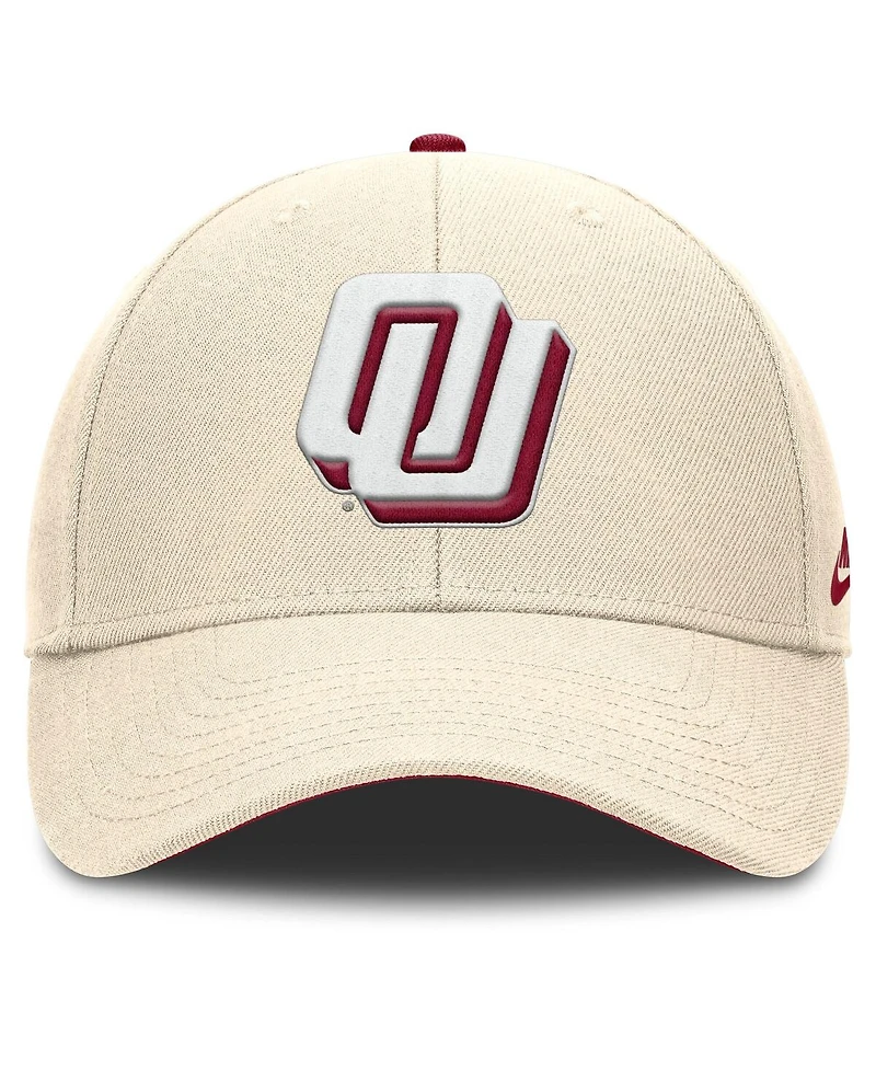 Nike Men's Natural Oklahoma Sooners Rise Legacy Adjustable Hat