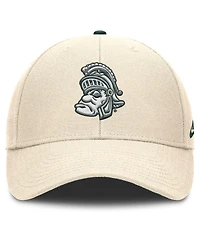 Nike Men's Natural Michigan State Spartans Rise Legacy Adjustable Hat