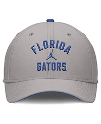 Jordan Men's Gray Florida Gators Rise Prep Performance Flex Hat