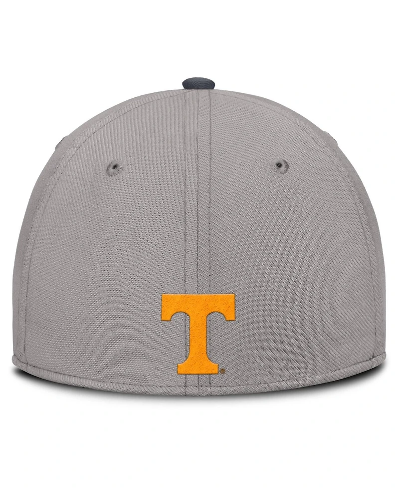 Nike Men's Gray Tennessee Volunteers Rise Prep Performance Flex Hat