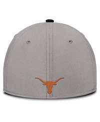 Nike Men's Gray Texas Longhorns Rise Prep Performance Flex Hat