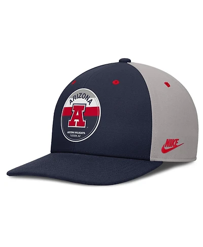 Nike Men's Navy/Gray Arizona Wildcats Prep Pro Performance Snapback Hat