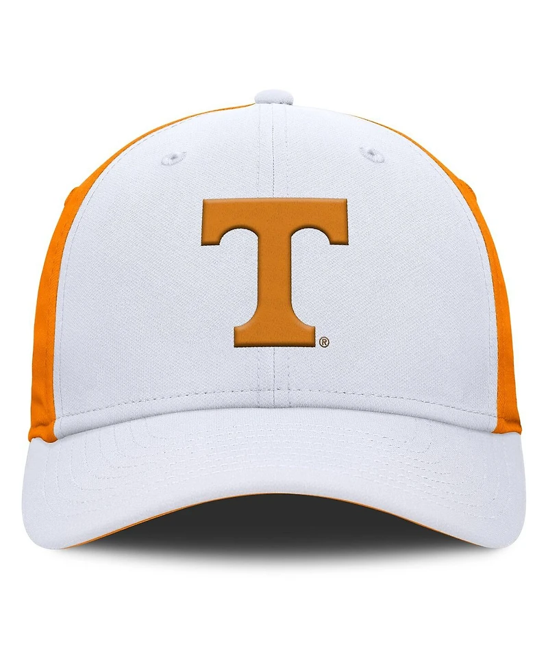 Nike Men's White/Tennessee Orange Tennessee Volunteers 2025 Sideline Rise Local Performance Flex Hat