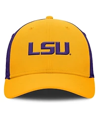Nike Men's Gold/Purple Lsu Tigers 2025 Sideline Rise Local Performance Flex Hat