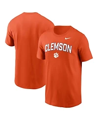 Nike Men's Orange Clemson Tigers Primetime Arch Stack T-Shirt