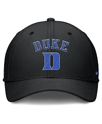 Nike Men's Black Duke Blue Devils 2025 On-Field Rise Performance Flex Hat