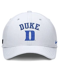 Nike Men's White Duke Blue Devils 2025 On-Field Rise Performance Flex Hat