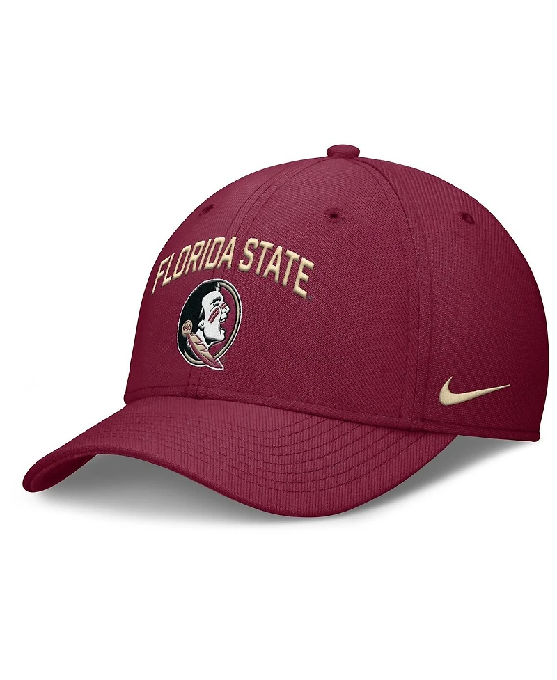 Nike Men's Garnet Florida State Seminoles 2025 On-Field Rise Performance Flex Hat