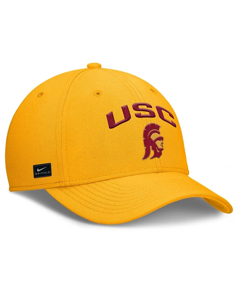 Nike Men's Gold Usc Trojans 2025 On-Field Rise Performance Flex Hat