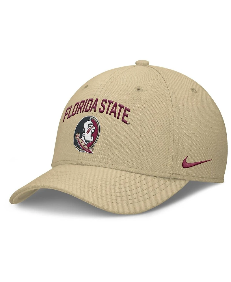 Nike Men's Gold Florida State Seminoles 2025 On-Field Rise Performance Flex Hat