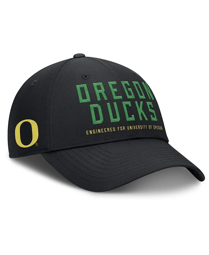 Nike Men's Black Oregon Ducks 2025 On-Field Gameday Club Adjustable Hat