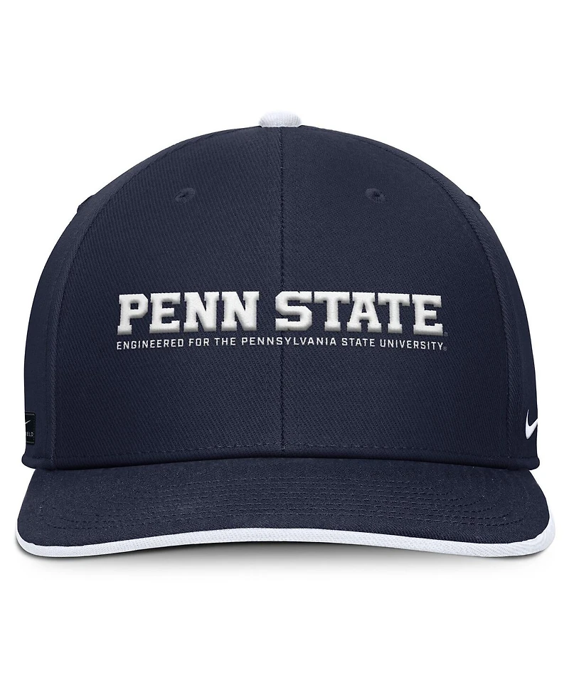 Nike Men's Navy Penn State Nittany Lions 2025 On-Field Pro Performance Adjustable Hat