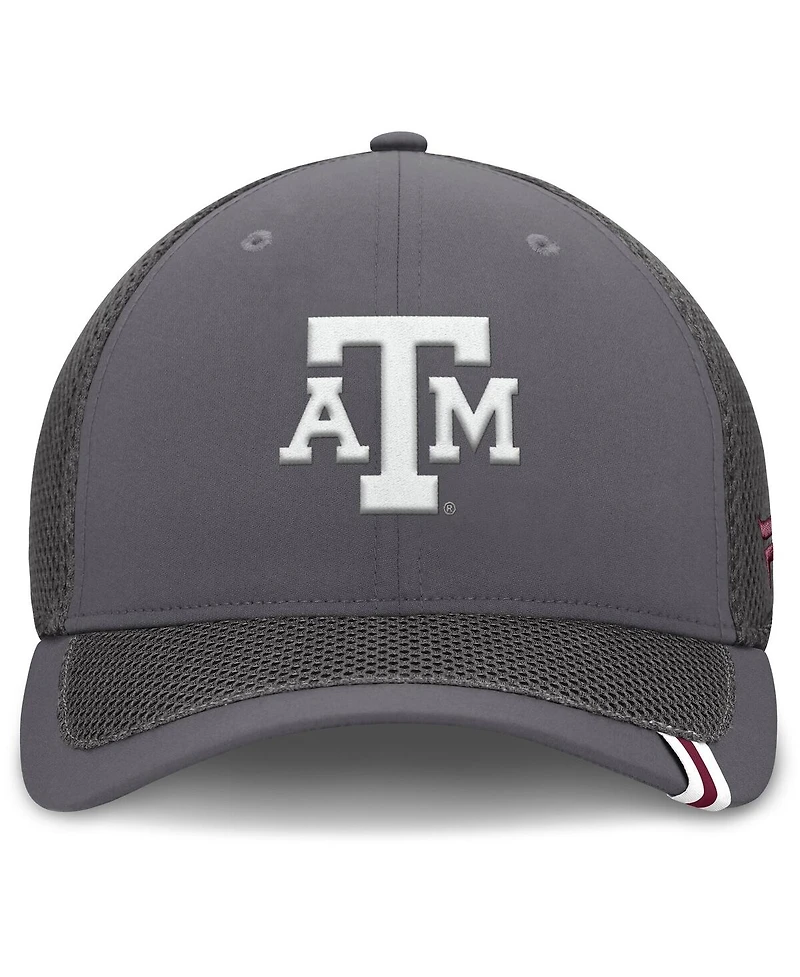 Fanatics Men's Gray Texas A M Aggies Clincher Flex Hat