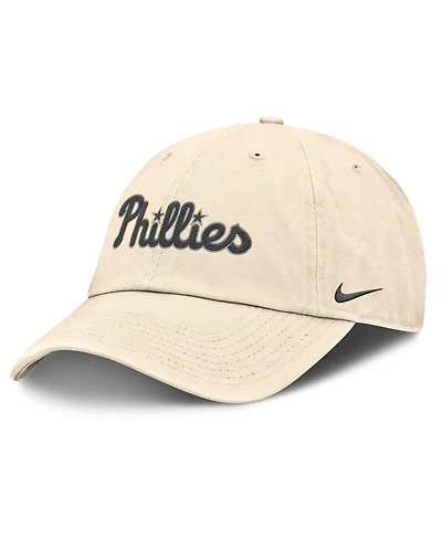 Nike Men's Natural Philadelphia Phillies Camo Pack Club Adjustable Hat