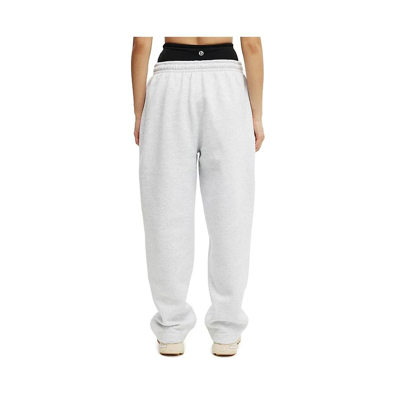 Cotton On Women's Active Plush Essential Barrel Sweatpant