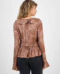 Self Esteem Juniors' Ruffled Babydoll Top