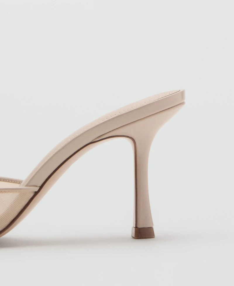 Mango Women's Pointed Heel Sandals
