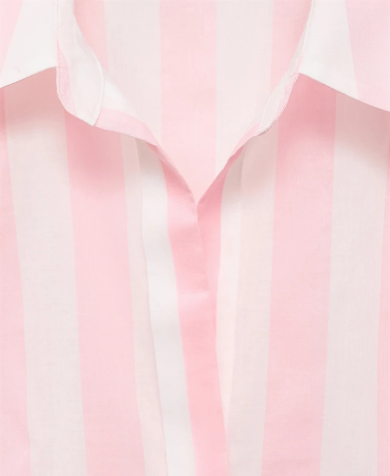 Mango Women's Striped Cotton Shirt
