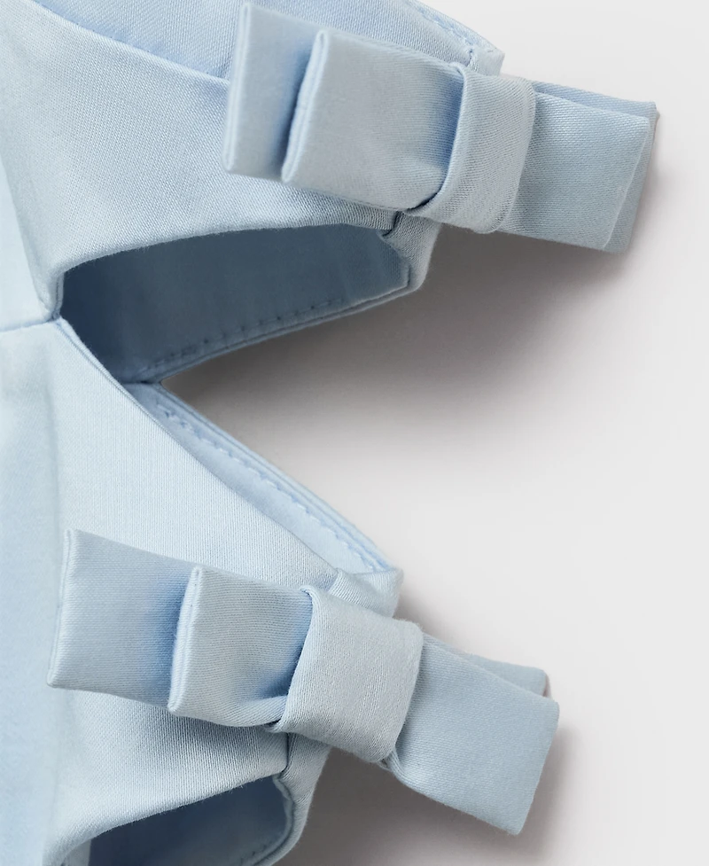 Mango Women's Bows Detail Short Cut-Out Dress